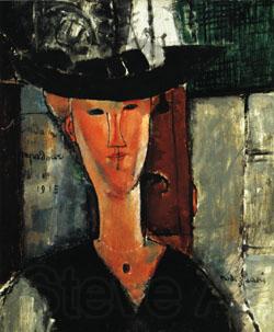 Amedeo Modigliani Madam Pompadour Norge oil painting art